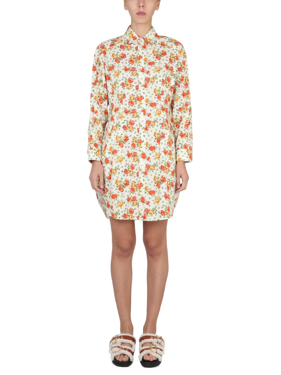 SHIRT DRESS WITH FLORAL PATTERN sold by Lord & Taylor