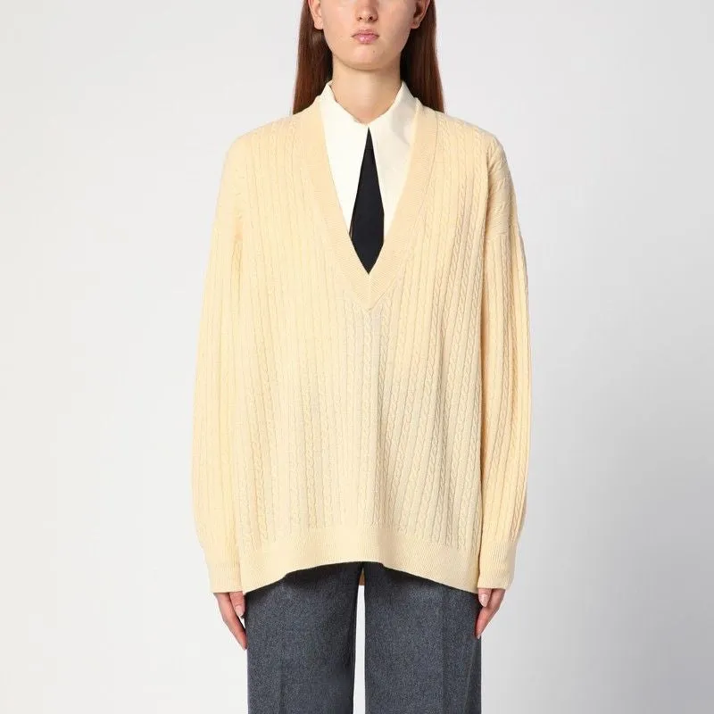 LIGHT YELLOW COMO OVER PULLOVER sold by Lord & Taylor