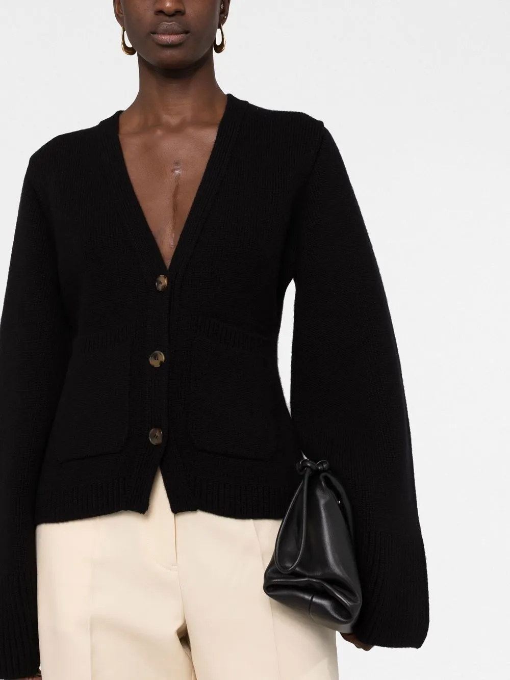 SCARLET CASHMERE CARDIGAN sold by Lord & Taylor product image thumbnail 4