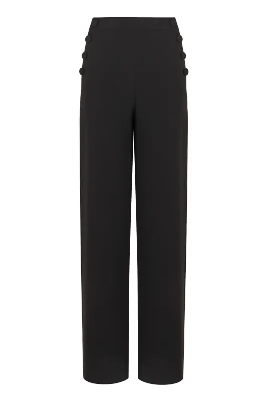 RINA WIDE-LEG TROUSERS sold by Lord & Taylor
