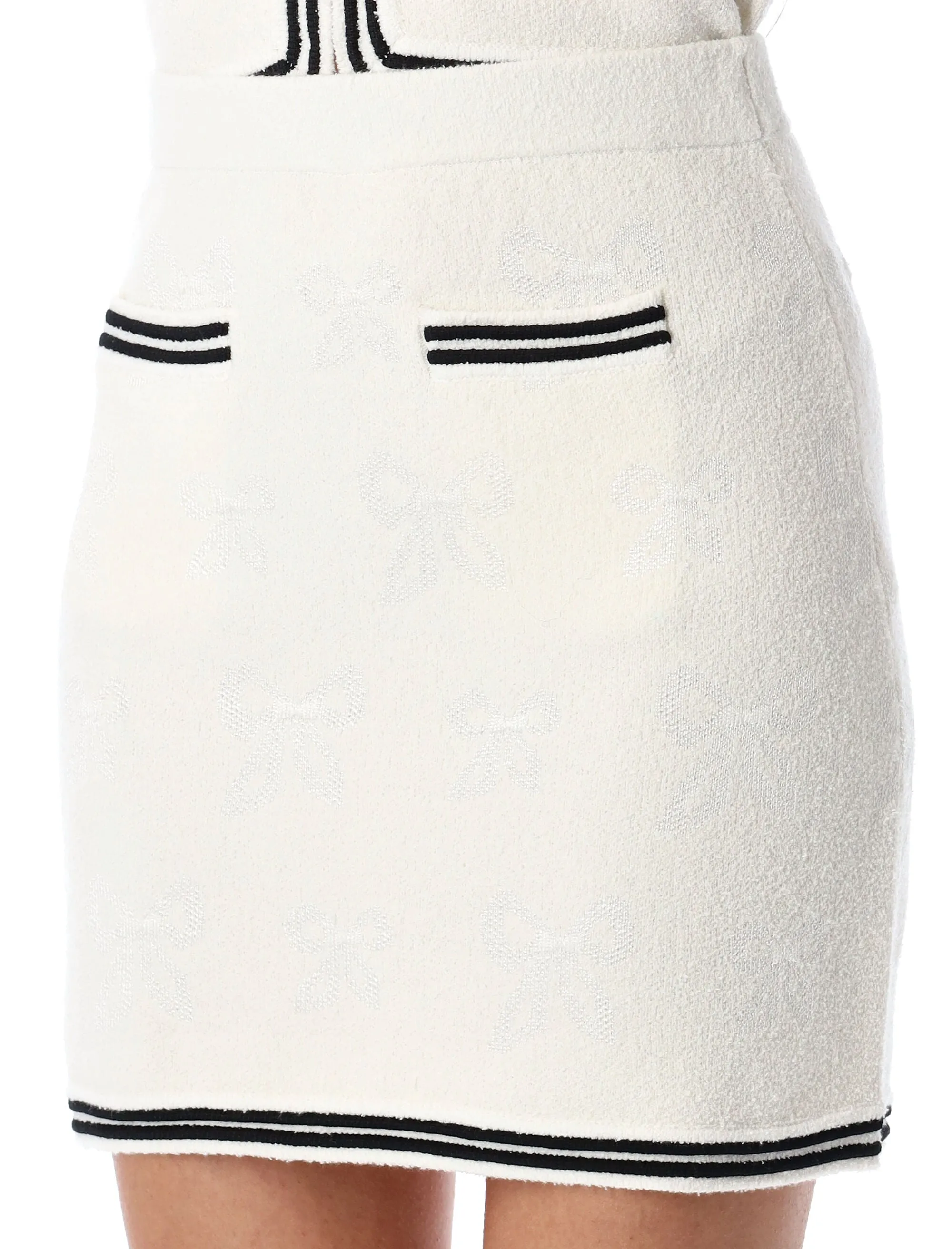 BOW JACQUARD MINI SKIRT sold by Lord & Taylor product image thumbnail 3