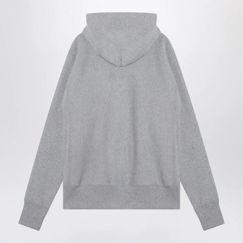 LIGHT GREY COTTON HOODIE sold by Lord & Taylor product image thumbnail 3