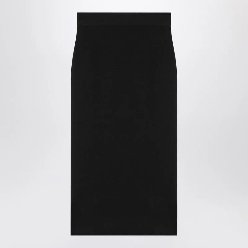 BLACK WOOL PENCIL SKIRT sold by Lord & Taylor