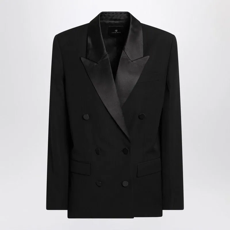 ROSS BLACK DOUBLE-BREASTED JACKET sold by Lord & Taylor
