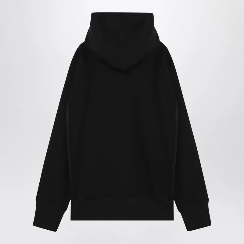 BLACK COTTON HOODIE sold by Lord & Taylor product image thumbnail 3