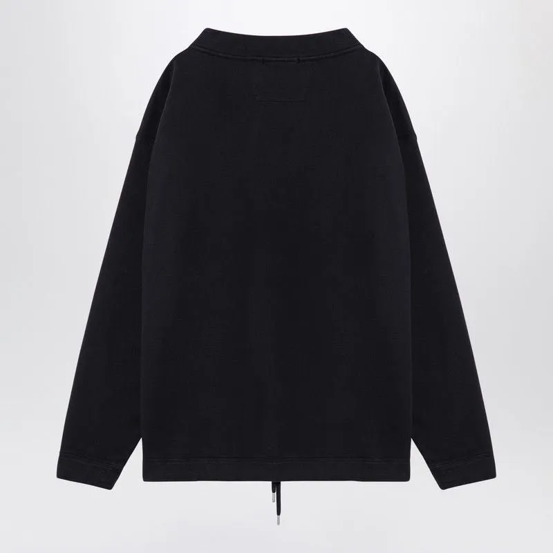 BLACK COTTON SWEATER sold by Lord & Taylor product image thumbnail 2