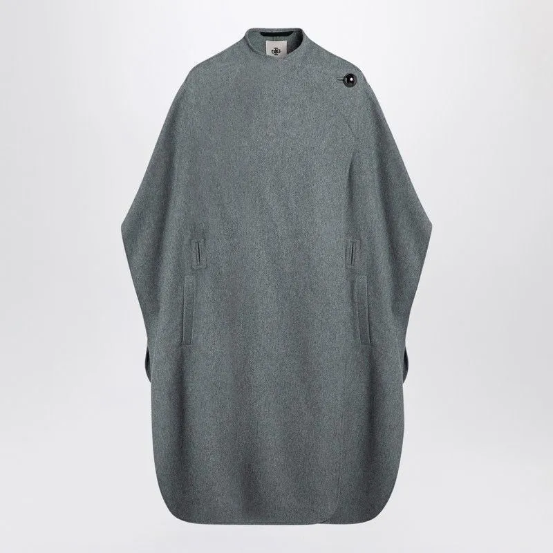 GREY WOOL-BLEND CAPE sold by Lord & Taylor