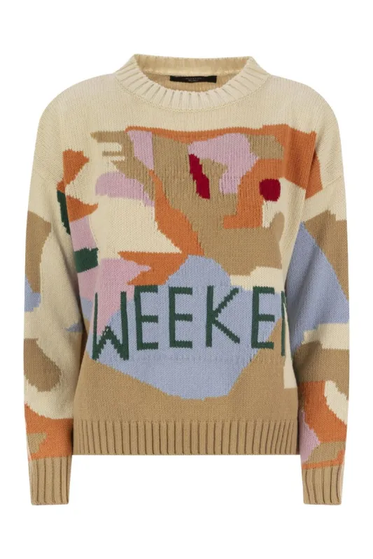 FABIAN - JUMPER IN FANCY COTTON YARN sold by Lord & Taylor