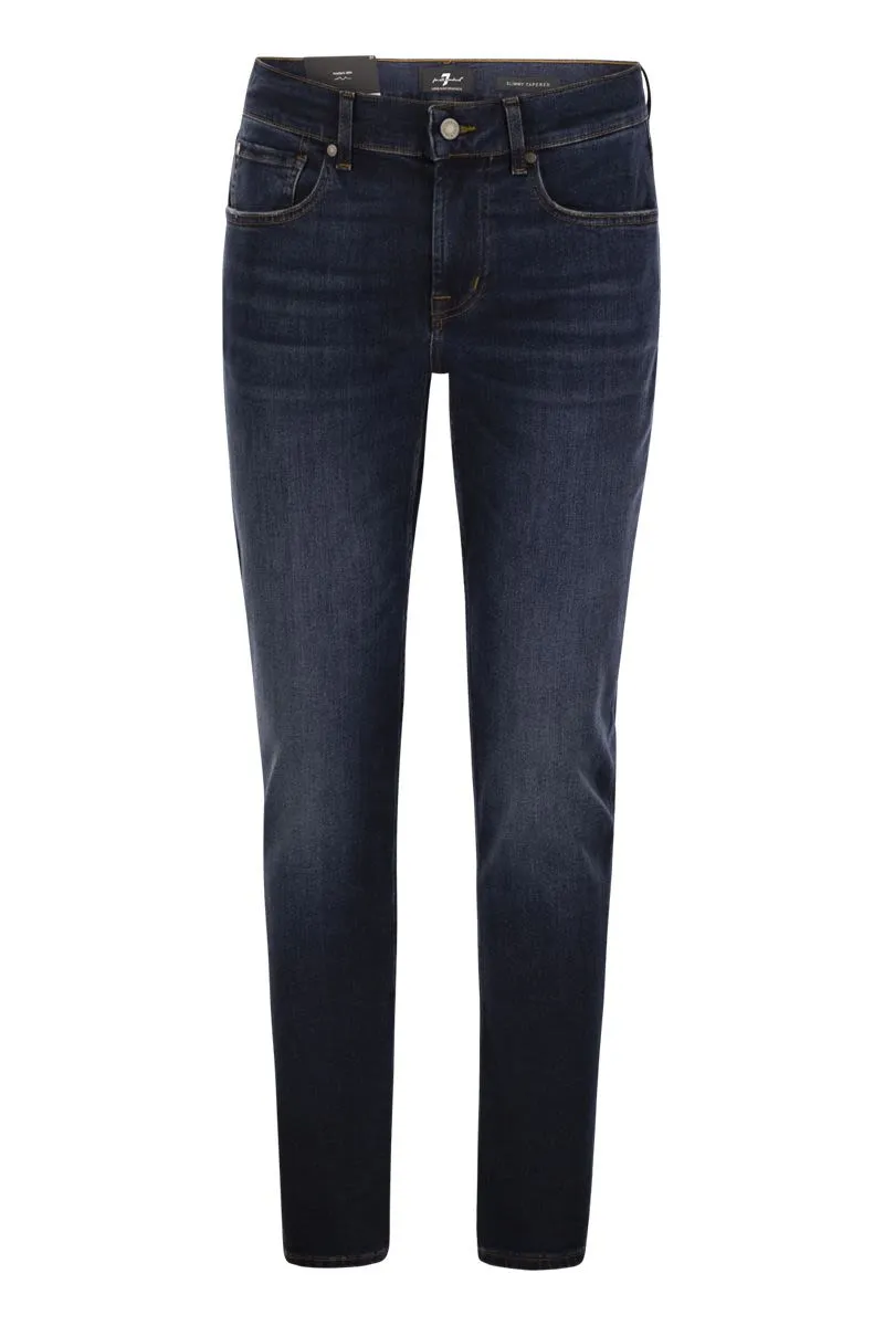 SLIMMY TAPERED ALTO - MID-RISE SKINNY JEANS sold by Lord & Taylor