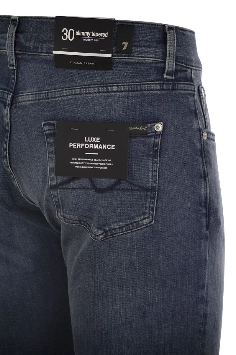 SLIMMY TAPERED GLOBE - SKINNY MEDIUM-WAISTED JEANS sold by Lord & Taylor product image thumbnail 4