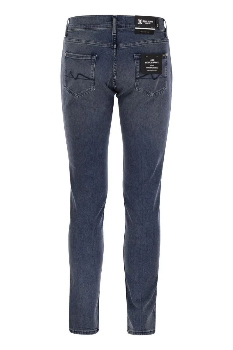 SLIMMY TAPERED GLOBE - SKINNY MEDIUM-WAISTED JEANS sold by Lord & Taylor product image thumbnail 2