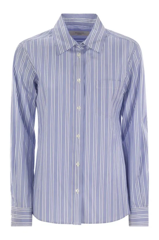 BAHAMAS - STRIPED COTTON POPLIN SHIRT sold by Lord & Taylor