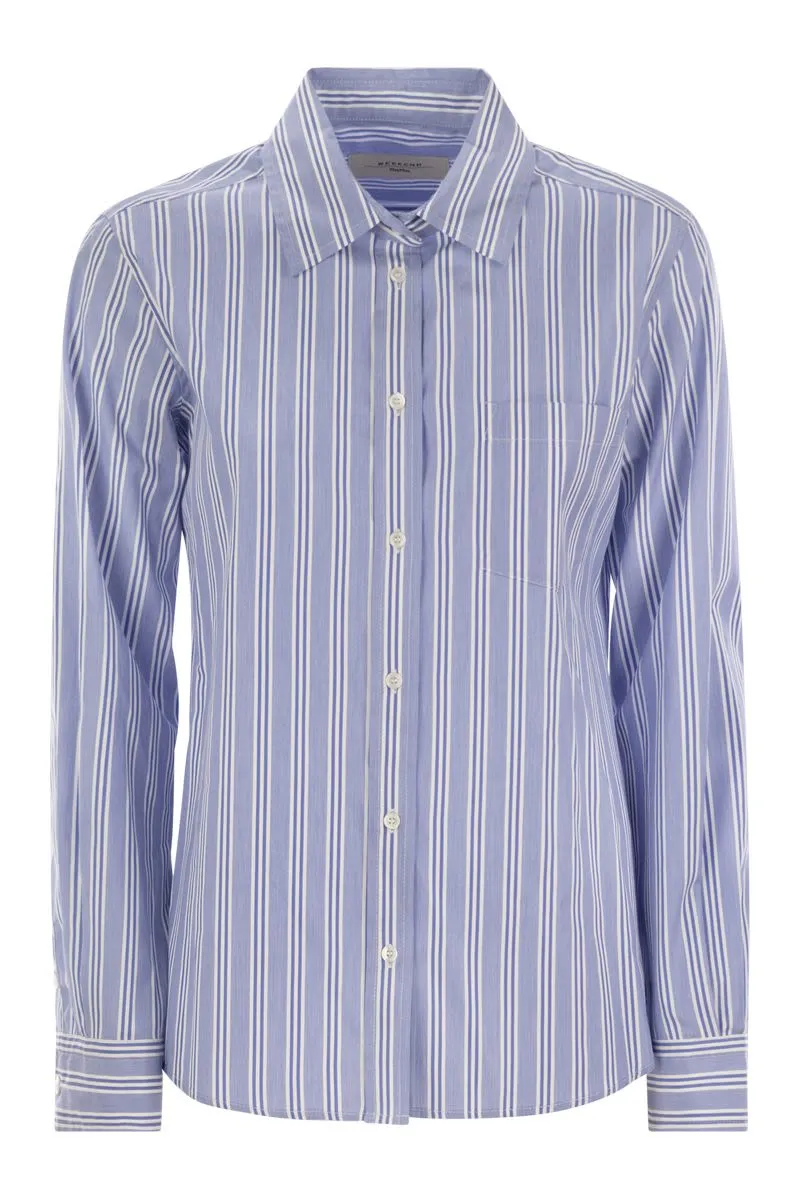 BAHAMAS - STRIPED COTTON POPLIN SHIRT sold by Lord & Taylor