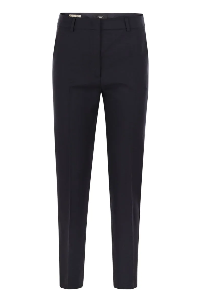CANON - WOOL CIGARETTE TROUSERS sold by Lord & Taylor