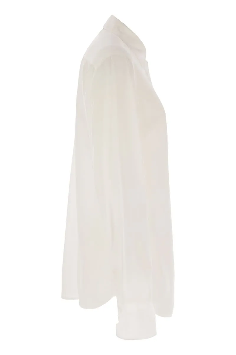 GEMONA - CREPE SHIRT sold by Lord & Taylor product image thumbnail 3