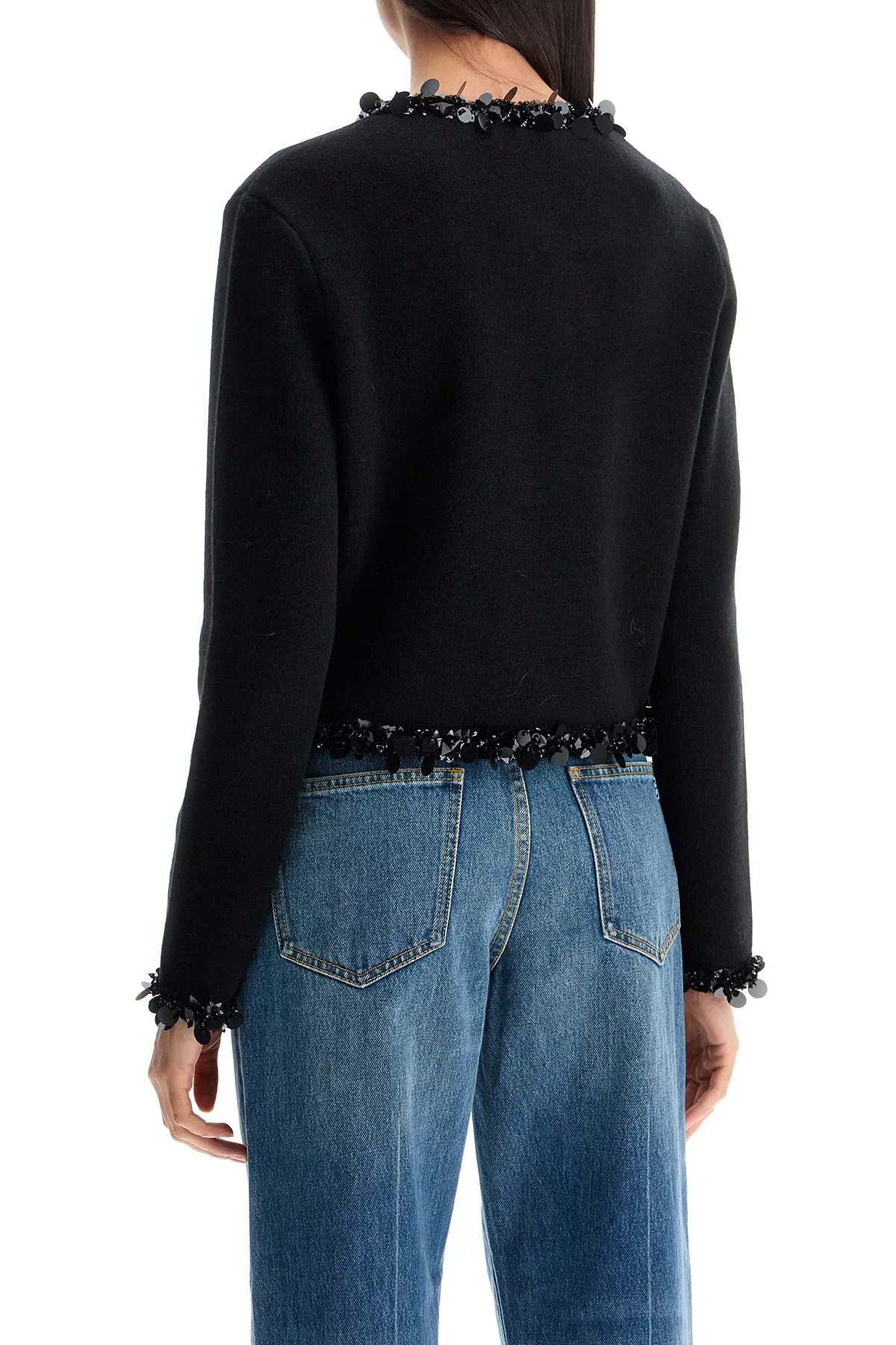 SEQUINED WOOL CARIDGAN sold by Lord & Taylor product image thumbnail 3