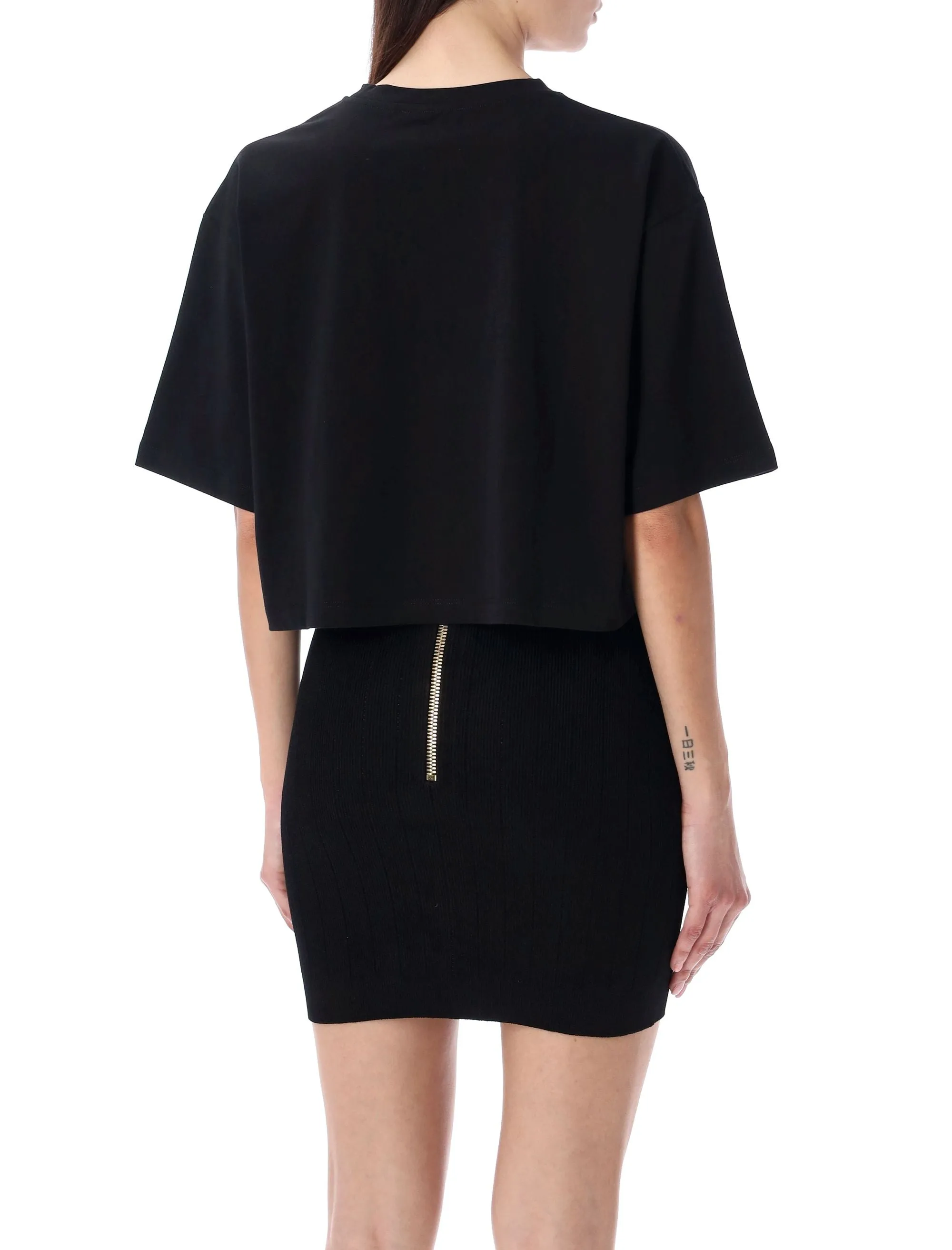 CROPPED LOGO T-SHIRT sold by Lord & Taylor product image thumbnail 2