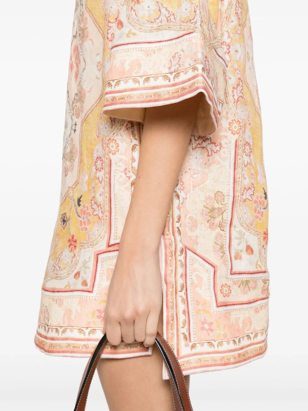 WYLIE PRINTED LINEN TUNIC sold by Lord & Taylor product image thumbnail 2