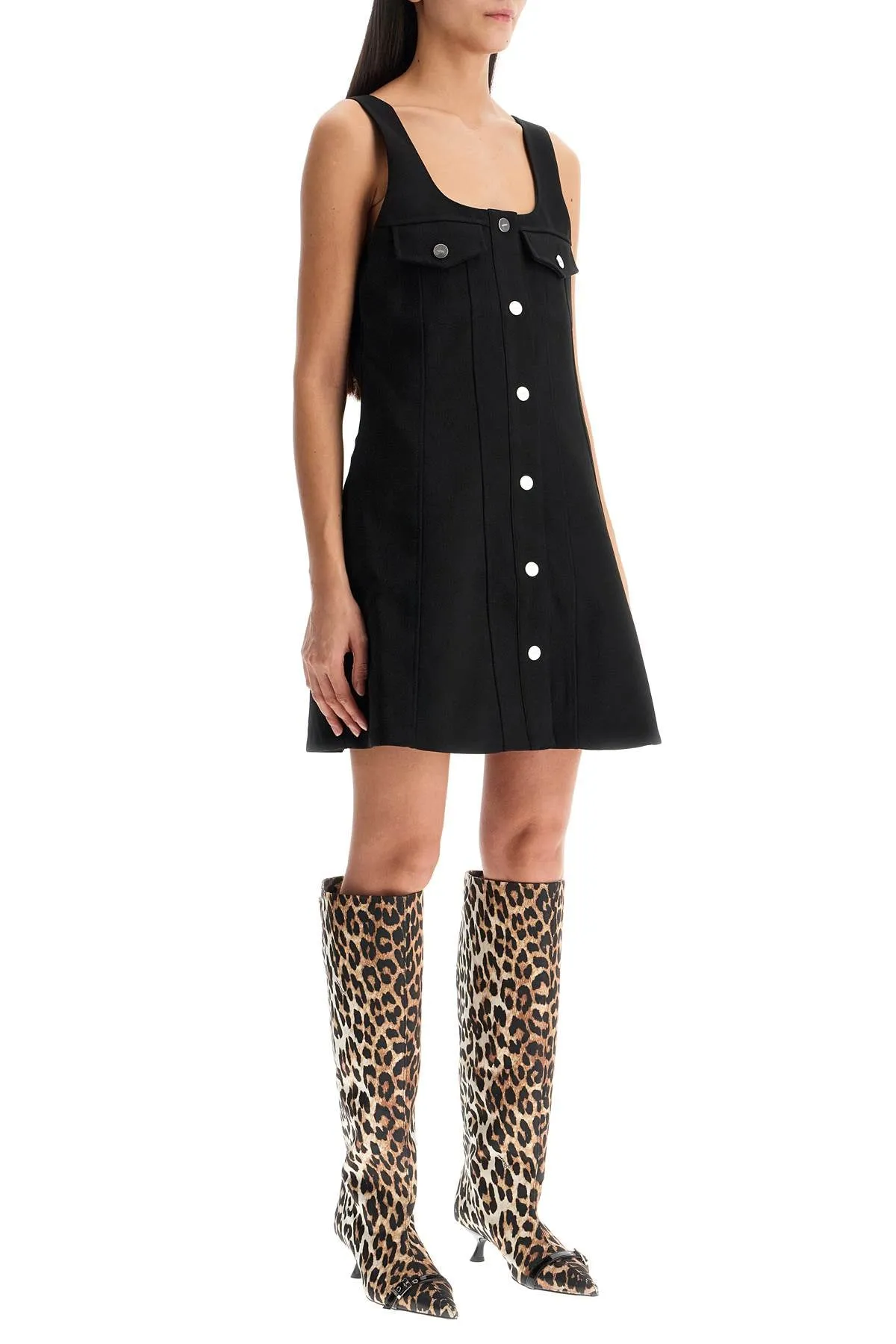 BONDED CREPE MINI DRESS sold by Lord & Taylor product image thumbnail 2