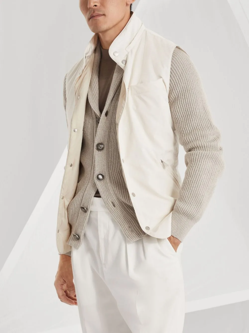 COTTON V-NECKED CARDIGAN sold by Lord & Taylor product image thumbnail 2