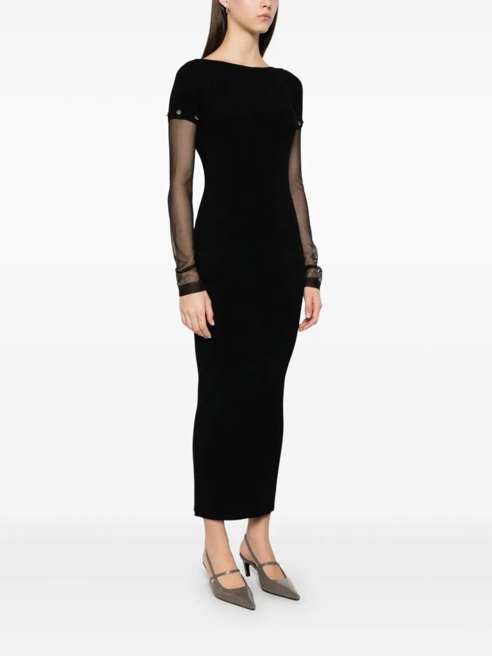 KNITTED LONG DRESS sold by Lord & Taylor product image thumbnail 2