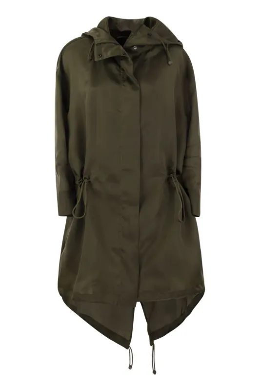 TAMBUTO OVERSIZED ORGANDY PARKA sold by Lord & Taylor