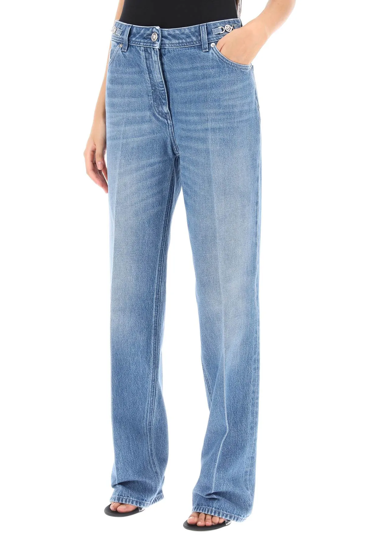 PANT DENIM STONE WASH DENIM FABRIC WITH SPECIAL COMPUND sold by Lord & Taylor product image thumbnail 4