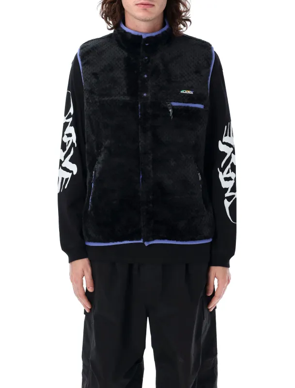 POPPY THERMAL FLEECE VEST sold by Lord & Taylor