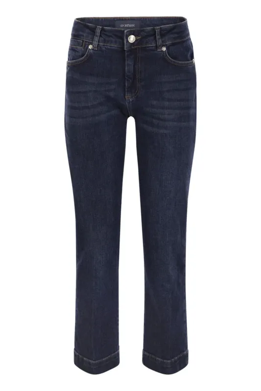UMBRIA - MINI FLARE DENIM TROUSERS sold by Lord & Taylor