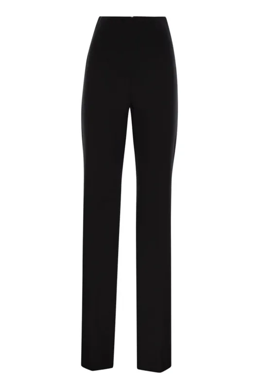 OLEA - HIGH-WAISTED TROUSERS IN SCUBA JERSEY sold by Lord & Taylor