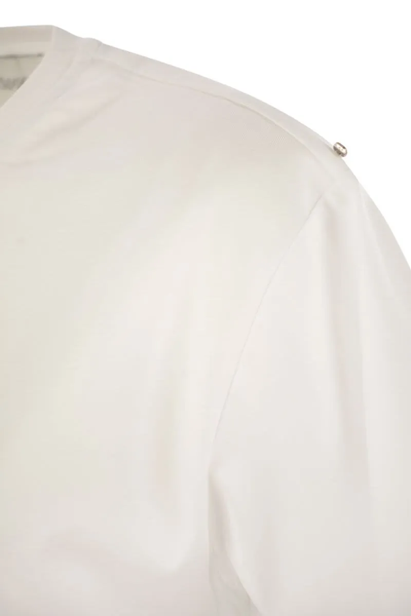 KABUL - T-SHIRT BOXY IN COTONE sold by Lord & Taylor product image thumbnail 4