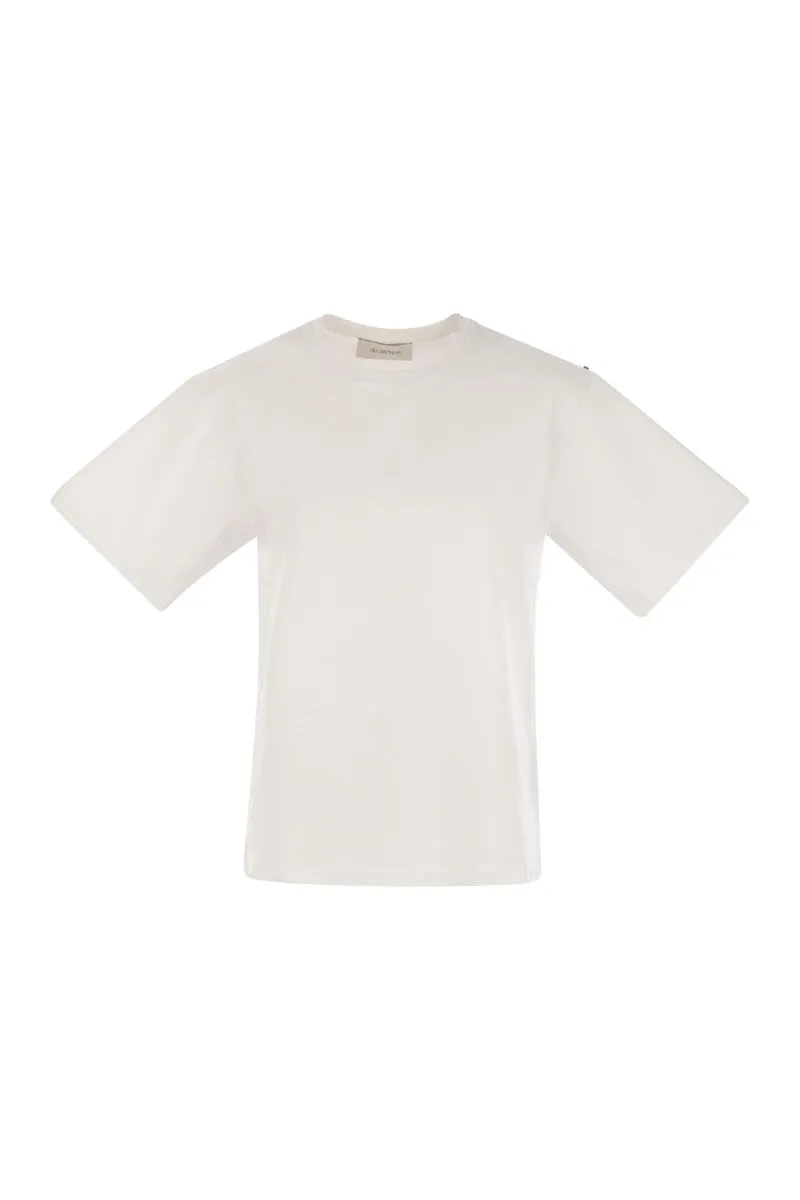 KABUL - T-SHIRT BOXY IN COTONE sold by Lord & Taylor