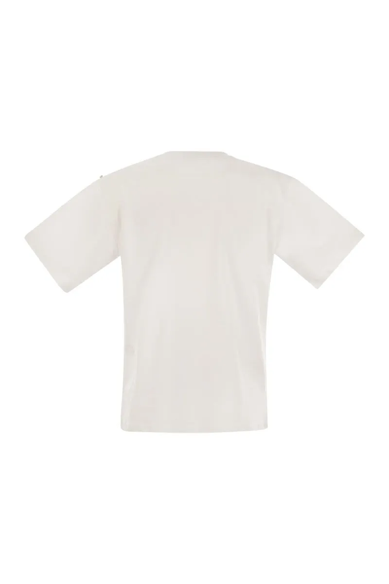 KABUL - T-SHIRT BOXY IN COTONE sold by Lord & Taylor product image thumbnail 2