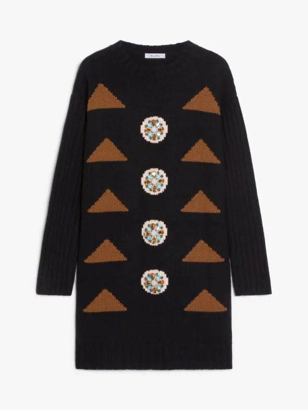 MARACAS KNITTED DRESS BLACK made by MaxMara