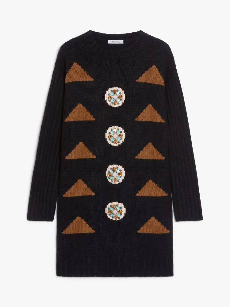 MARACAS KNITTED DRESS BLACK sold by Lord & Taylor