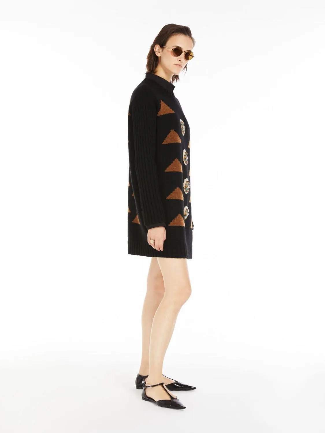 MARACAS KNITTED DRESS BLACK sold by Lord & Taylor product image thumbnail 5