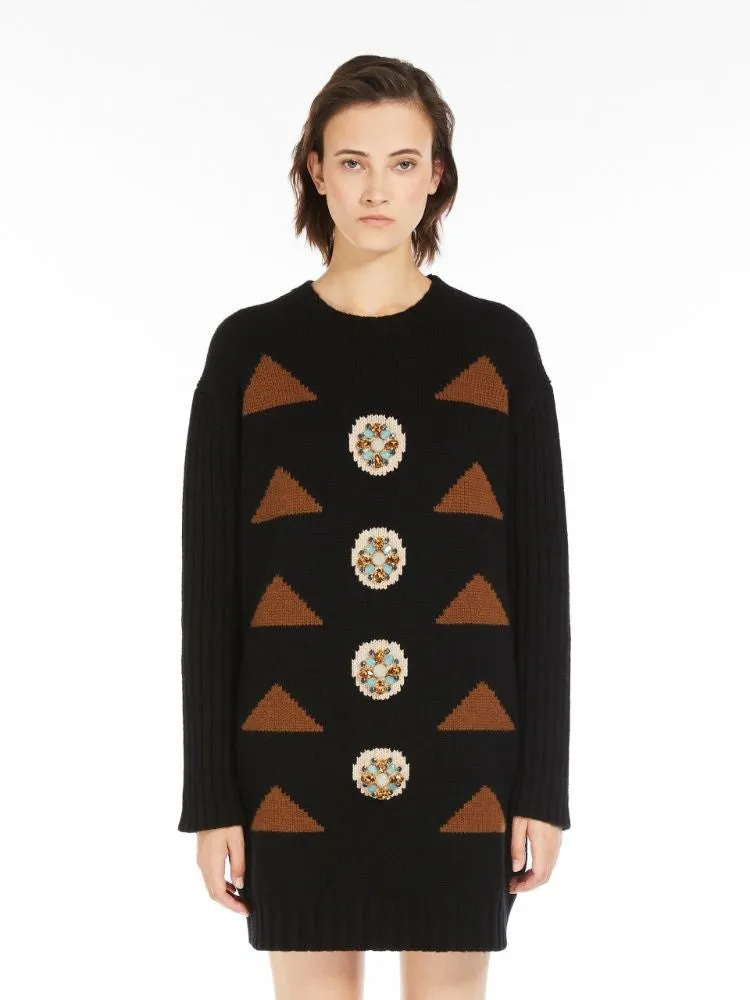 MARACAS KNITTED DRESS BLACK sold by Lord & Taylor product image thumbnail 2