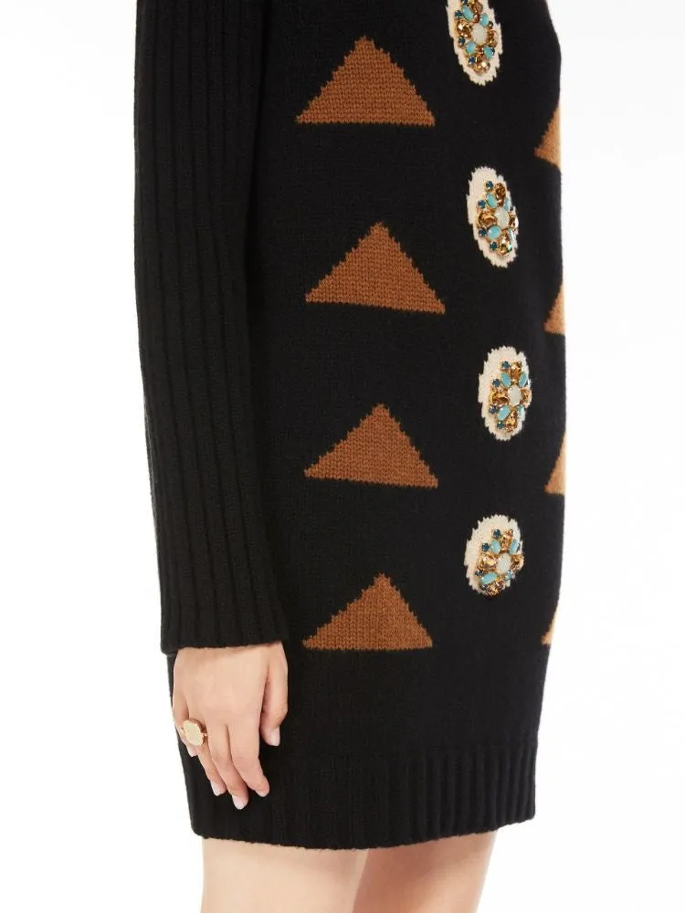 MARACAS KNITTED DRESS BLACK sold by Lord & Taylor product image thumbnail 4