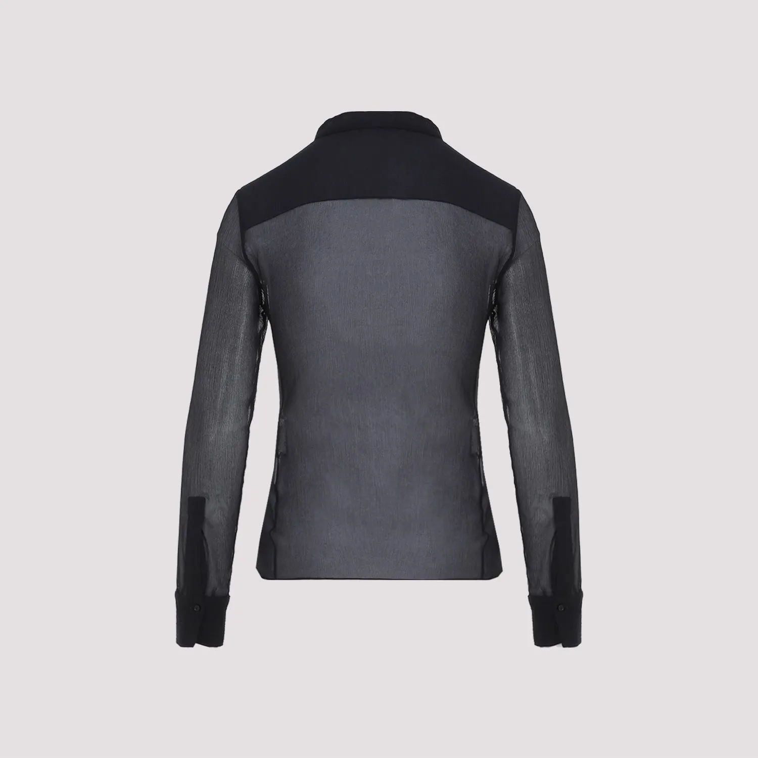 SILK CREPON SHIRT sold by Lord & Taylor product image thumbnail 3