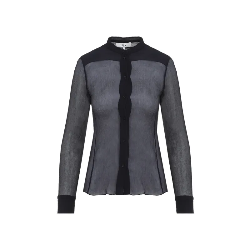 SILK CREPON SHIRT sold by Lord & Taylor