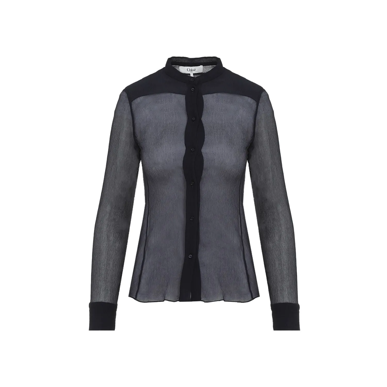 SILK CREPON SHIRT sold by Lord & Taylor