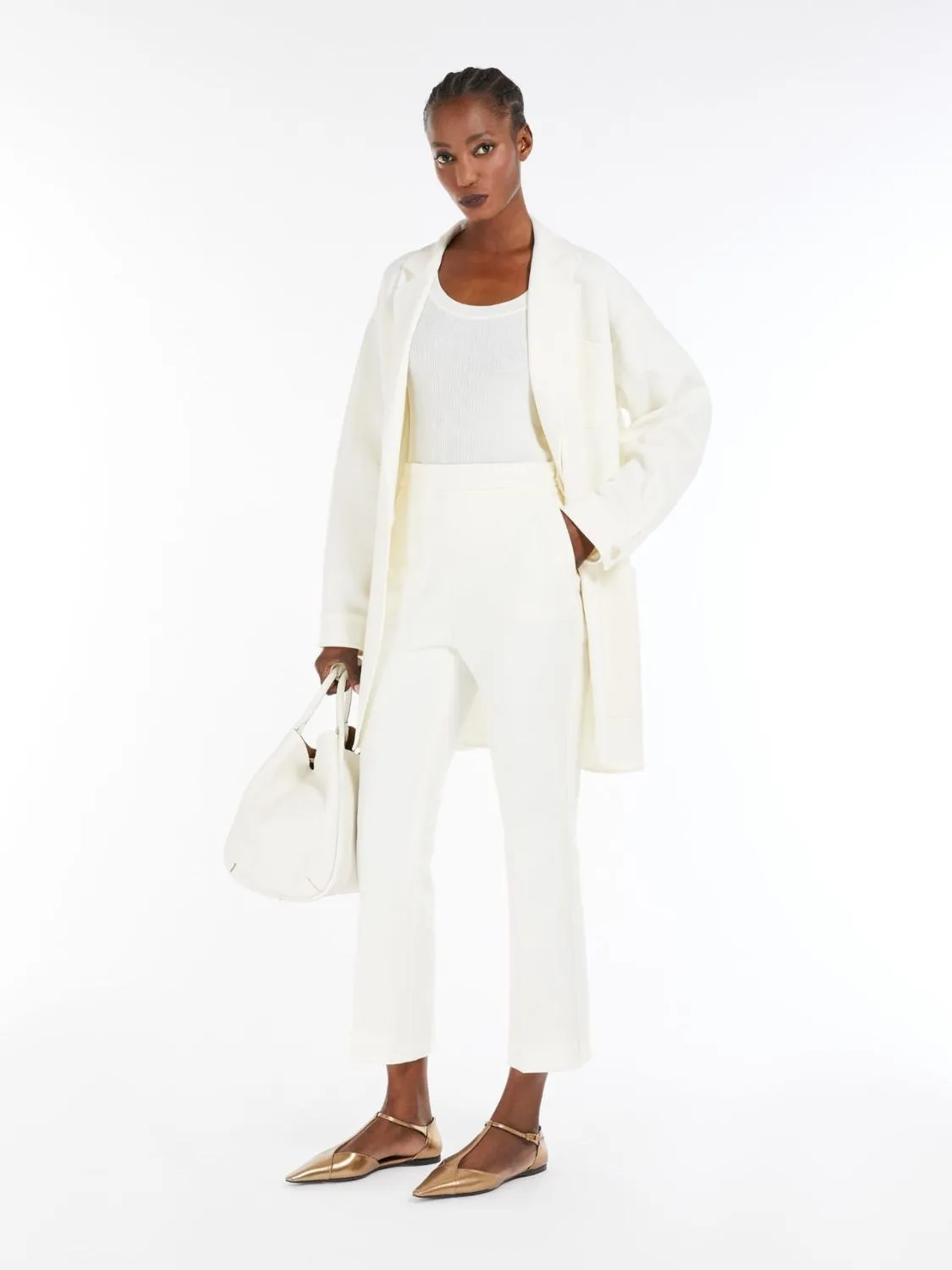 NEPETA LONG TROUSER WHITE sold by Lord & Taylor product image thumbnail 5