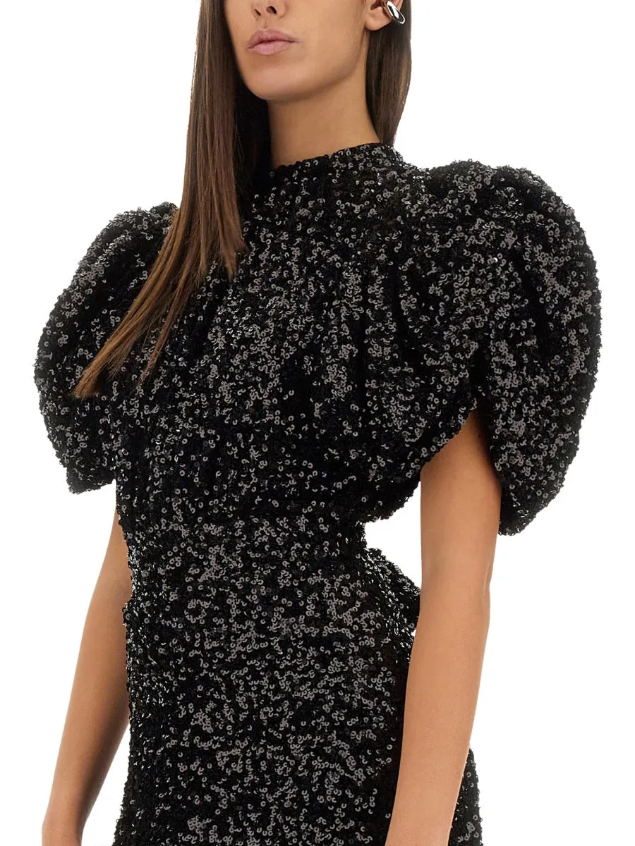 MINI DRESS WITH SEQUINS sold by Lord & Taylor product image thumbnail 4