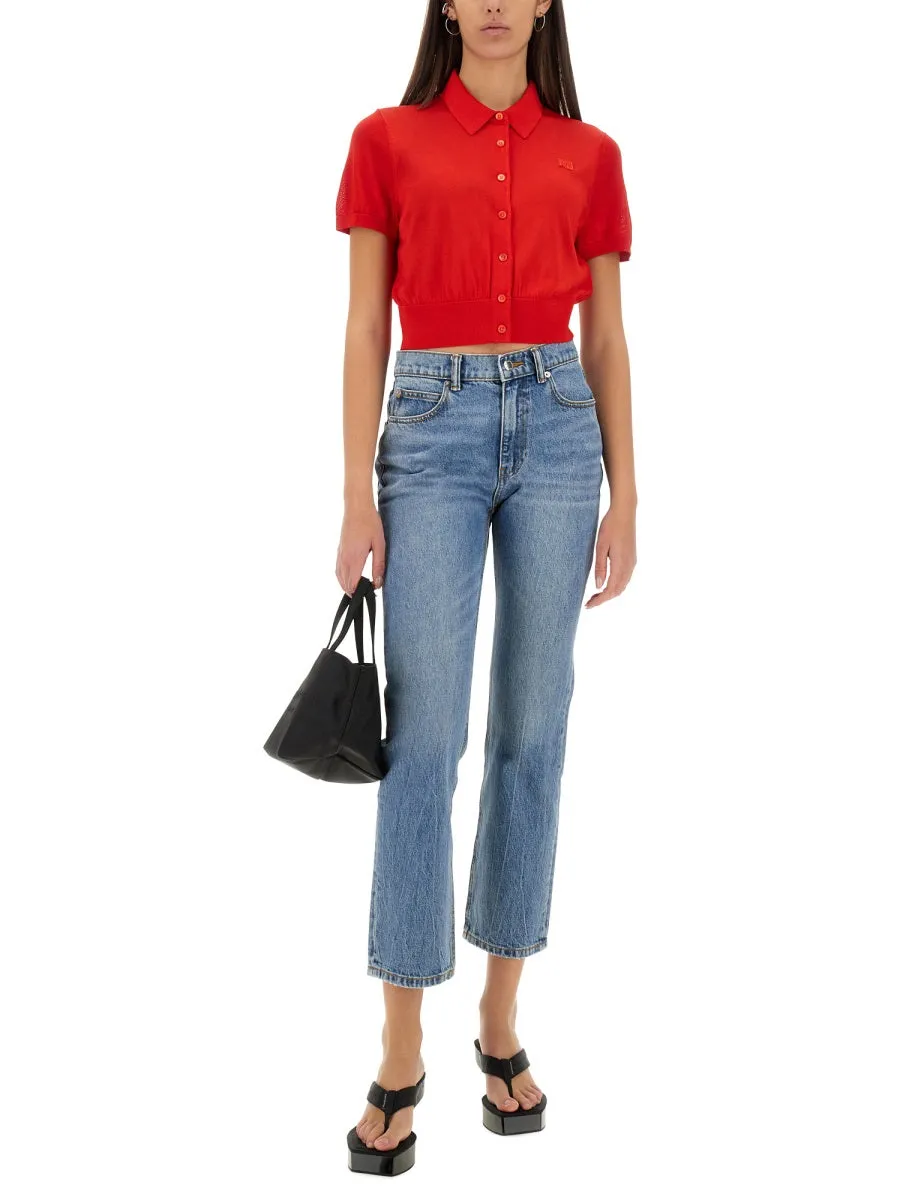 CROPPED POLO CARDIGAN sold by Lord & Taylor product image thumbnail 2