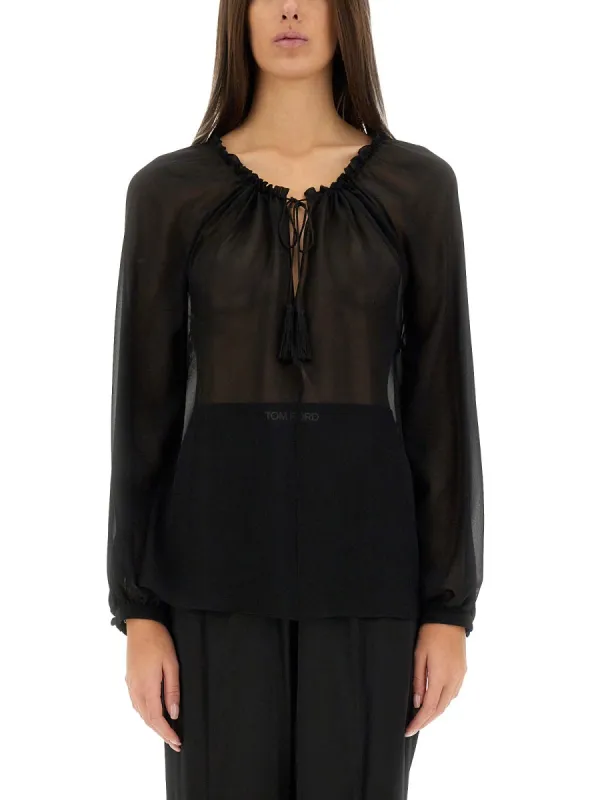 BLUE IN SILK sold by Lord & Taylor