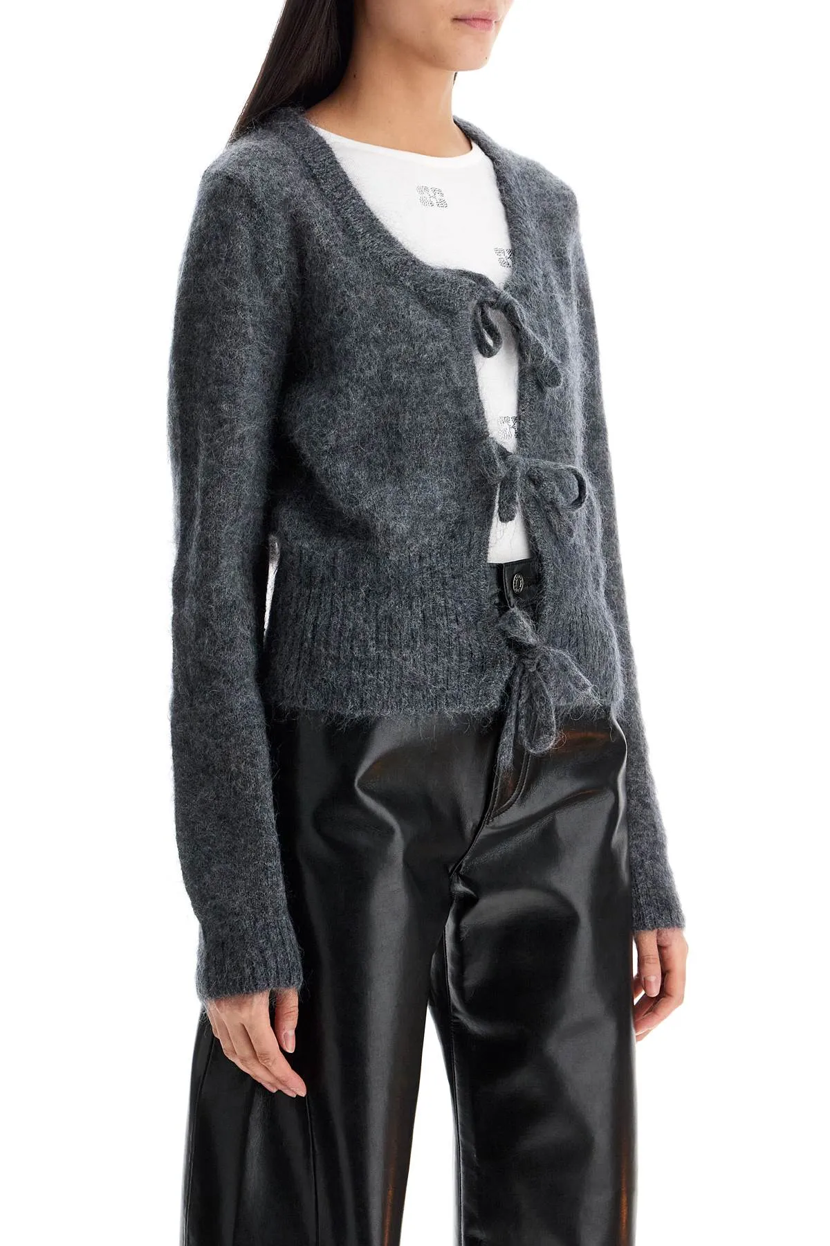 CUT OUT CARDIGAN sold by Lord & Taylor product image thumbnail 2