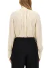 SILK SHIRT WITH LAVALLIu00c9RE COLLAR sold by Lord & Taylor