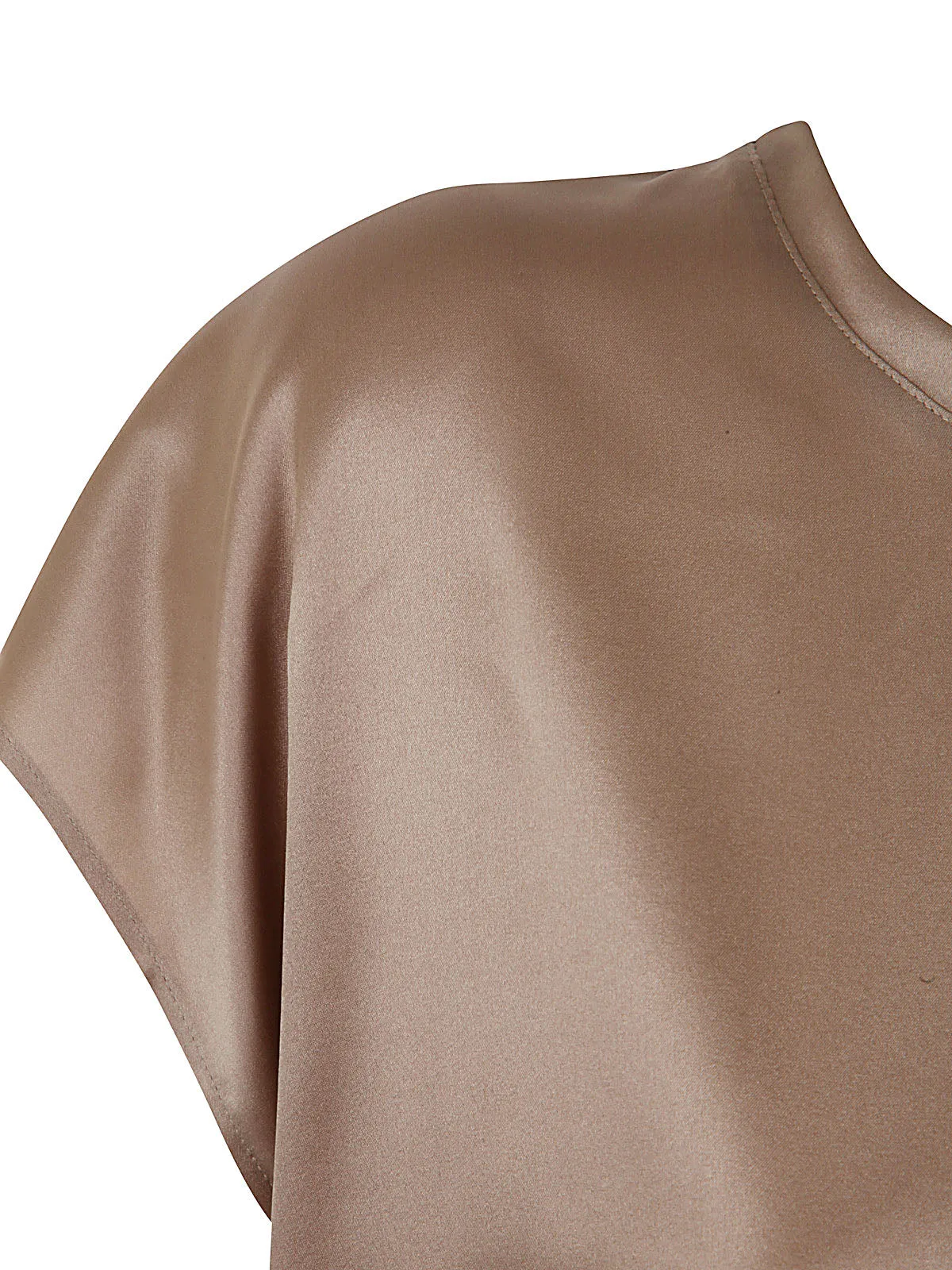 CLAUDIA CREW NECK SLEEVELESS SHIRT sold by Lord & Taylor product image thumbnail 3
