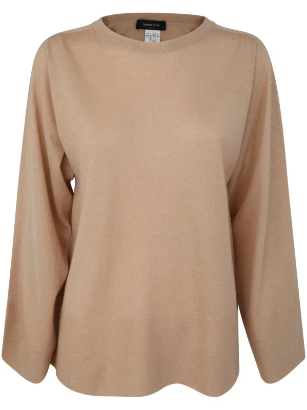 LUREX CREW NECK SWEATER sold by Lord & Taylor