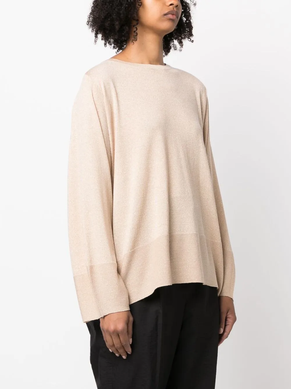 LUREX CREW NECK SWEATER sold by Lord & Taylor product image thumbnail 5